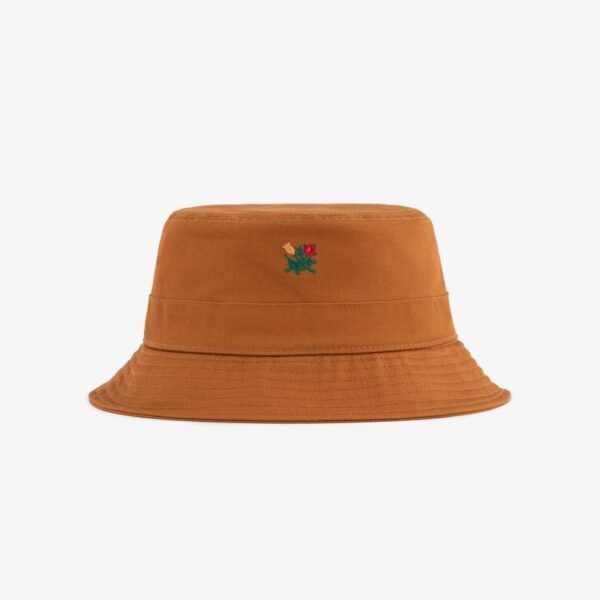 Brushed Crest Bucket Hat